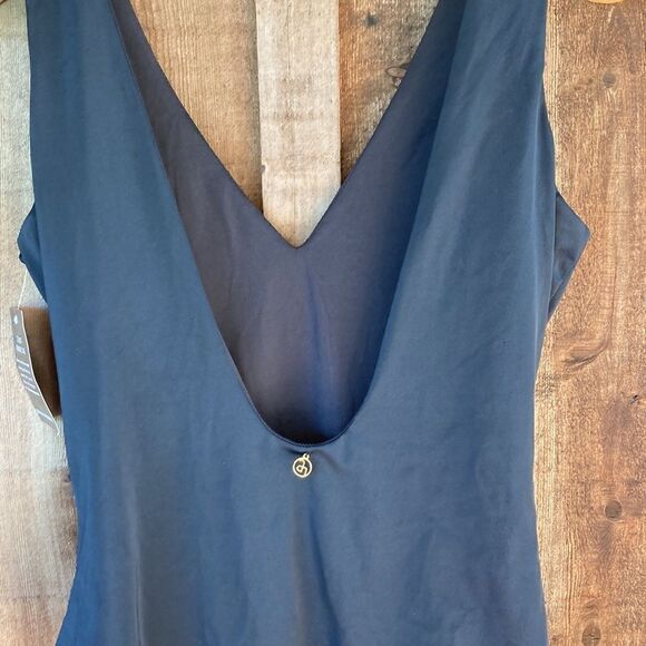 Boston Proper Amita Naithani V-neck Sequin Embellished One Piece Swimsuit-black - Picture 6 of 16